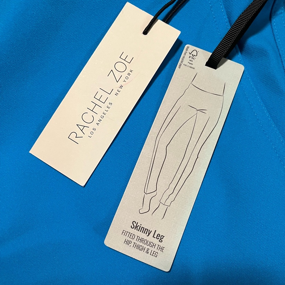 Rachel Zoe Blue Skinny Leg Pants